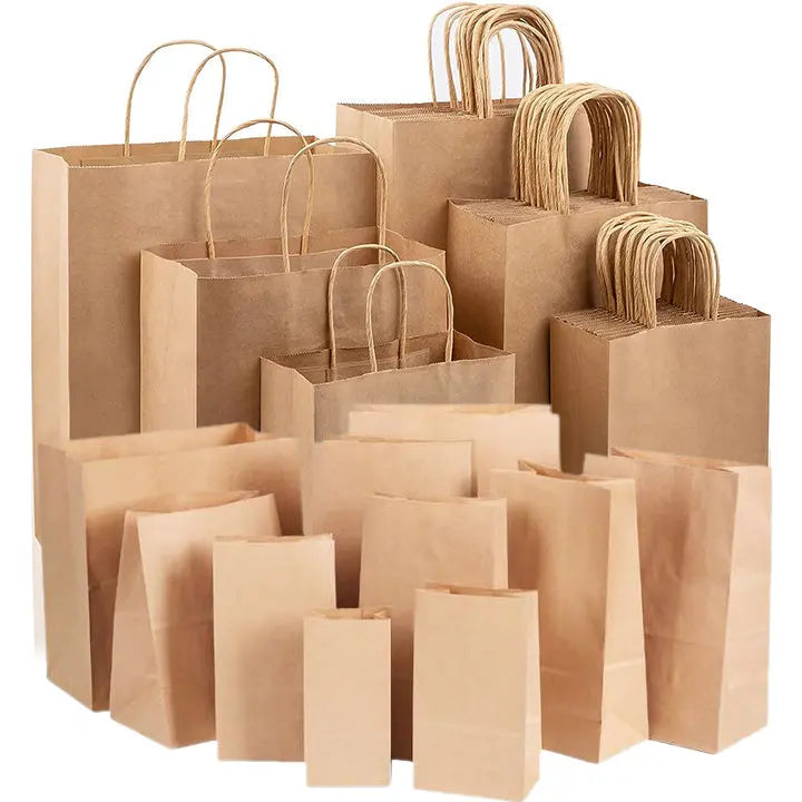 Kraft Brown Paper Bags ECO BOX