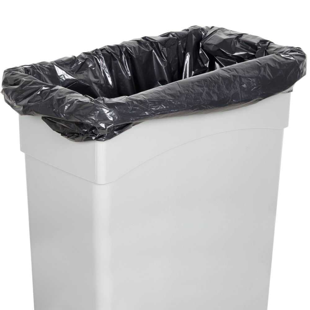 Plastic Garbage Bags Black 35"x50" X-Fort 100/Case ECO BOX