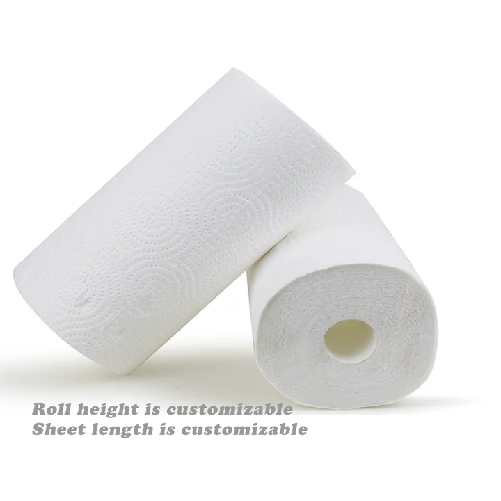 Kitchen Roll Towel White 210 Sheets 12 rolls/cs ECO BOX