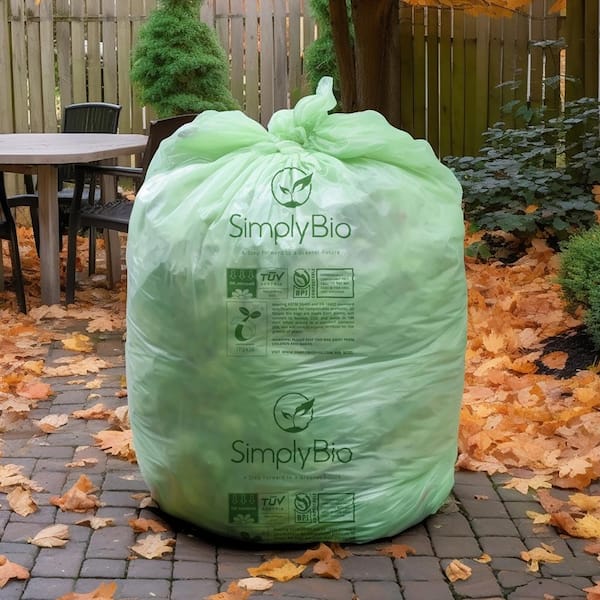 Compostable Garbage Bags 30"x38" 125/Case ECO BOX